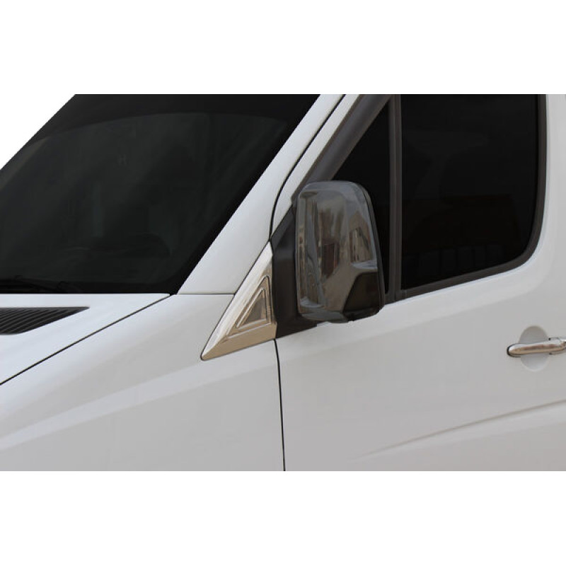 OMSA Mercedes Sprinter W906 Krom Kelebek Cam Yeri 2 Parça 2006-2018 Arası