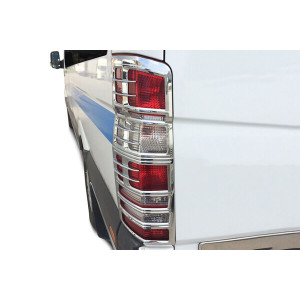 OMSA Mercedes Sprinter W906 Krom Stop Çerçevesi 2 Parça ABS 2006 ve Sonrası