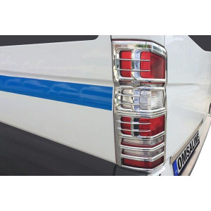 OMSA Mercedes Sprinter W906 Krom Stop Çerçevesi 2 Parça ABS 2006 ve Sonrası