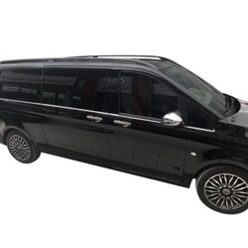 Mercedes Vito W447 Solid Tavan Çıtası Siyah Kısa Şase 2014 ve Sonrası