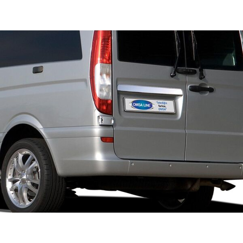 OMSA Mercedes Vito W639 Çift Kapılı Krom Bagaj Çıtası 2003-2014 Arası
