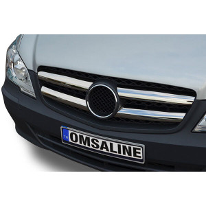 OMSA Mercedes Vito W639 Krom Ön Panjur 4 Parça 2010-2014 Arası