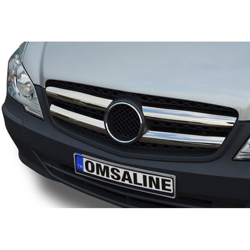 OMSA Mercedes Vito W639 Krom Ön Panjur 4 Parça 2010-2014 Arası
