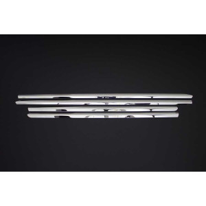 OMSA Mercedes W211 SD Krom Cam Alt Çıtası 4 Parça 2003-2009 Arası