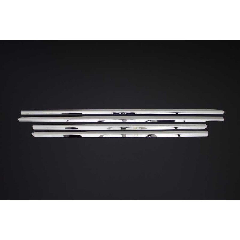 OMSA Mercedes W211 SD Krom Cam Alt Çıtası 4 Parça 2003-2009 Arası