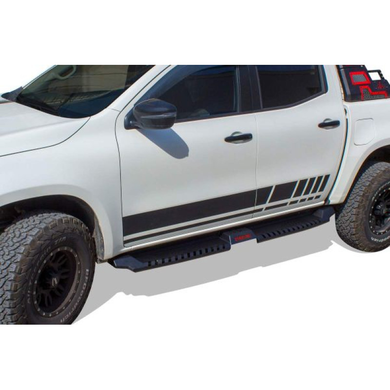 OMSA Mercedes X-Class Dakar Yan Basamak Siyah V2 2017 ve Sonrası