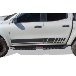 OMSA Mercedes X-Class Dakar Yan Basamak Siyah V2 2017 ve Sonrası