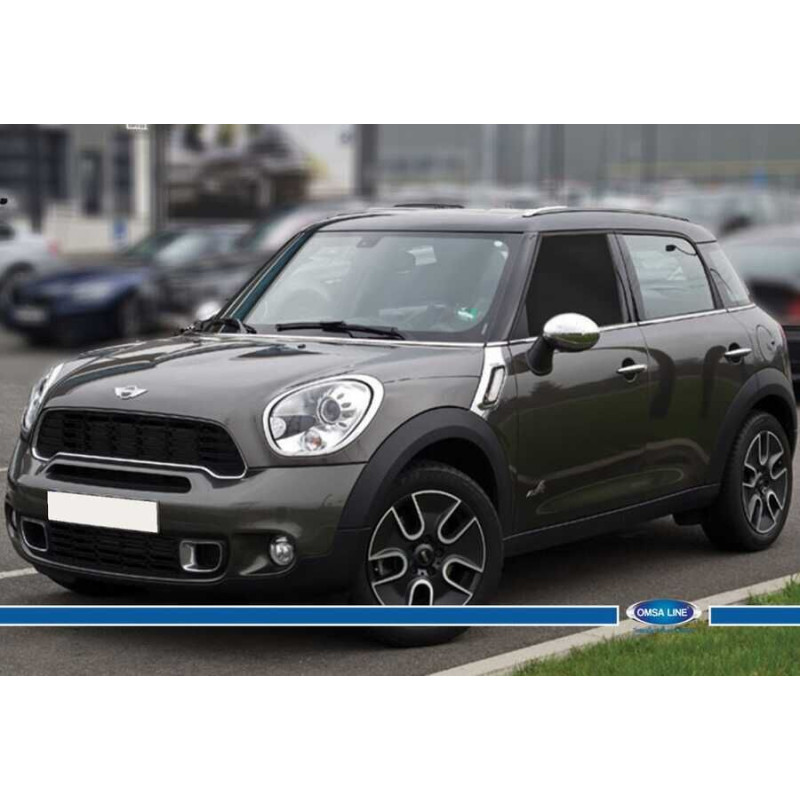 OMSA Mini Countryman R60 Krom Ayna Kapağı 2 Parça 2010 ve Sonrası