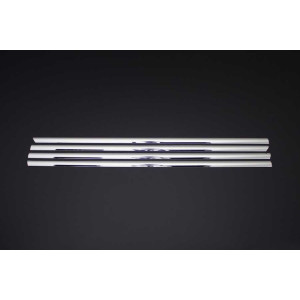OMSA Mitsubishi Lancer HB Krom Cam Alt Çıtası 4 Parça 2007-2017 Arası