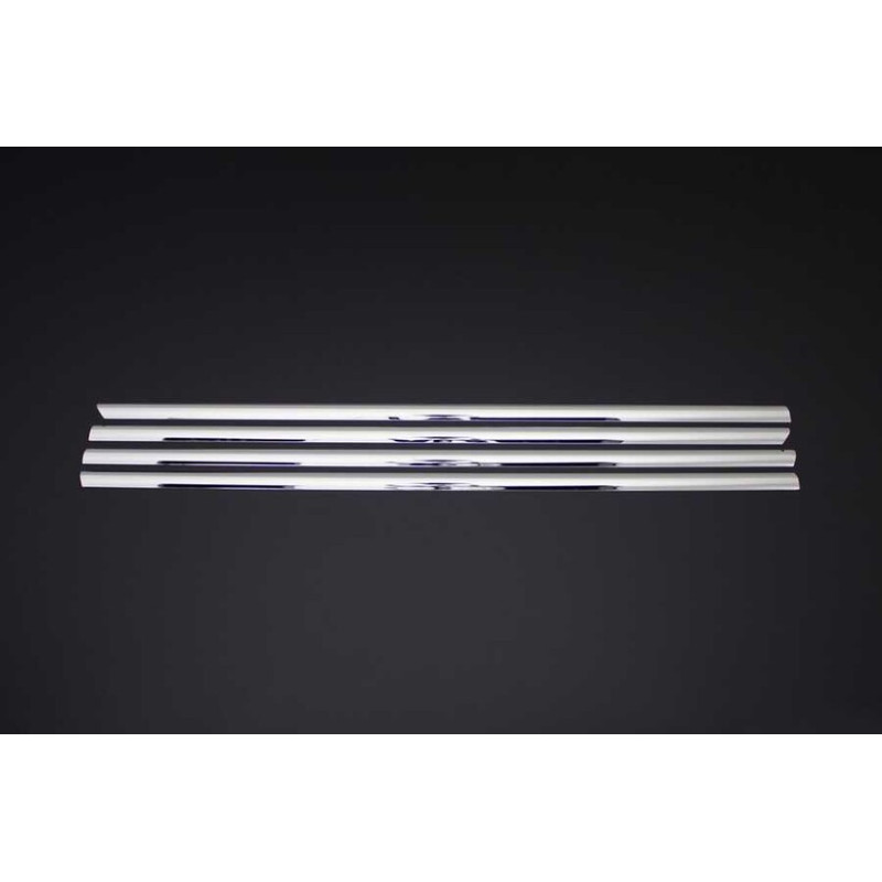 OMSA Mitsubishi Lancer HB Krom Cam Alt Çıtası 4 Parça 2007-2017 Arası