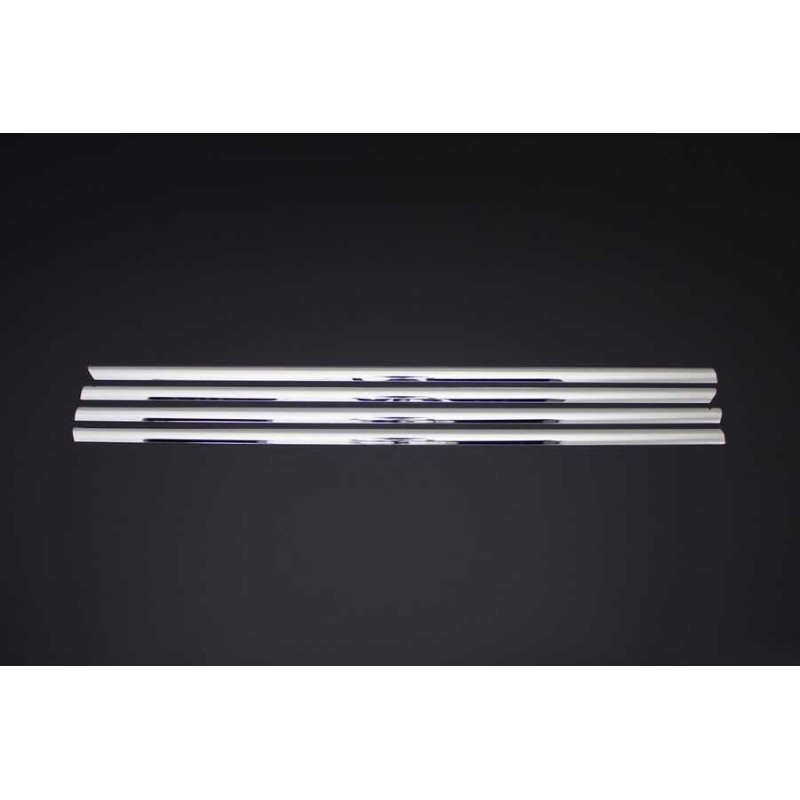 OMSA Mitsubishi Lancer HB Krom Cam Alt Çıtası 4 Parça 2007-2017 Arası
