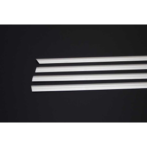 OMSA Mitsubishi Lancer HB Krom Cam Alt Çıtası 4 Parça 2007-2017 Arası