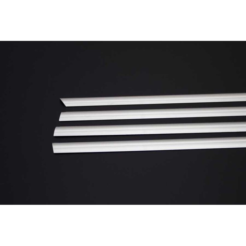 OMSA Mitsubishi Lancer HB Krom Cam Alt Çıtası 4 Parça 2007-2017 Arası