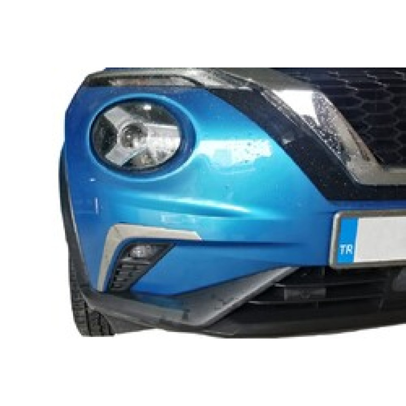 OMSA Nissan Juke 2 Krom Ön Sis Far Kaşı 2 Parça Taşlı 2020 ve Sonrası