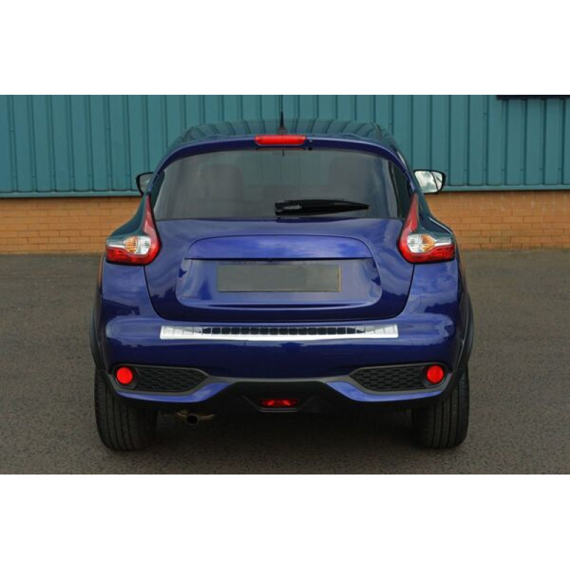 OMSA Nissan Juke Facelift Krom Arka Tampon Eşiği Taşlı 2014-2020 Arası