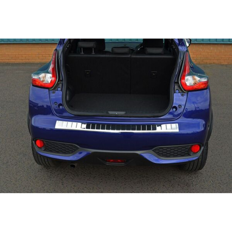 OMSA Nissan Juke Facelift Krom Arka Tampon Eşiği Taşlı 2014-2020 Arası