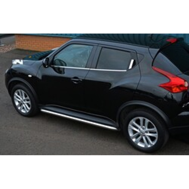 OMSA Nissan Juke Krom Cam Alt Çıtası 4 Parça 2010-2020 Arası