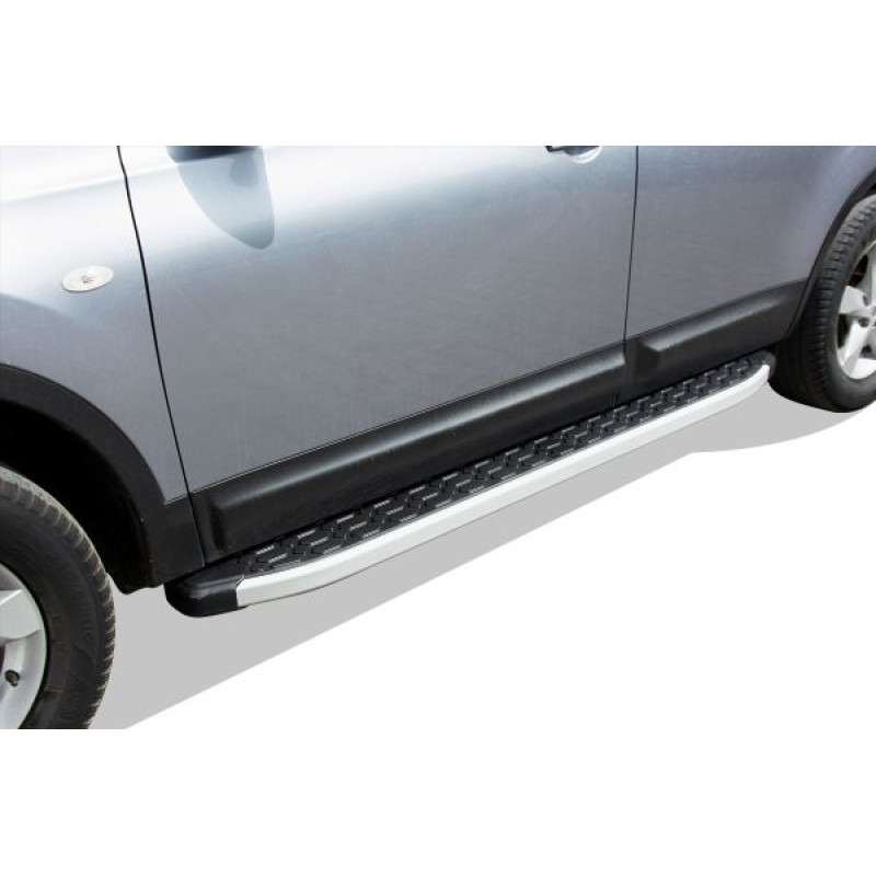OMSA Nissan Qashqai 2 Blackline Yan Basamak Alüminyum 2010-2014 Arası