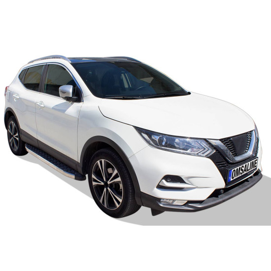 OMSA Nissan Qashqai Blackline Yan Basamak Krom 2014-2021 Arası