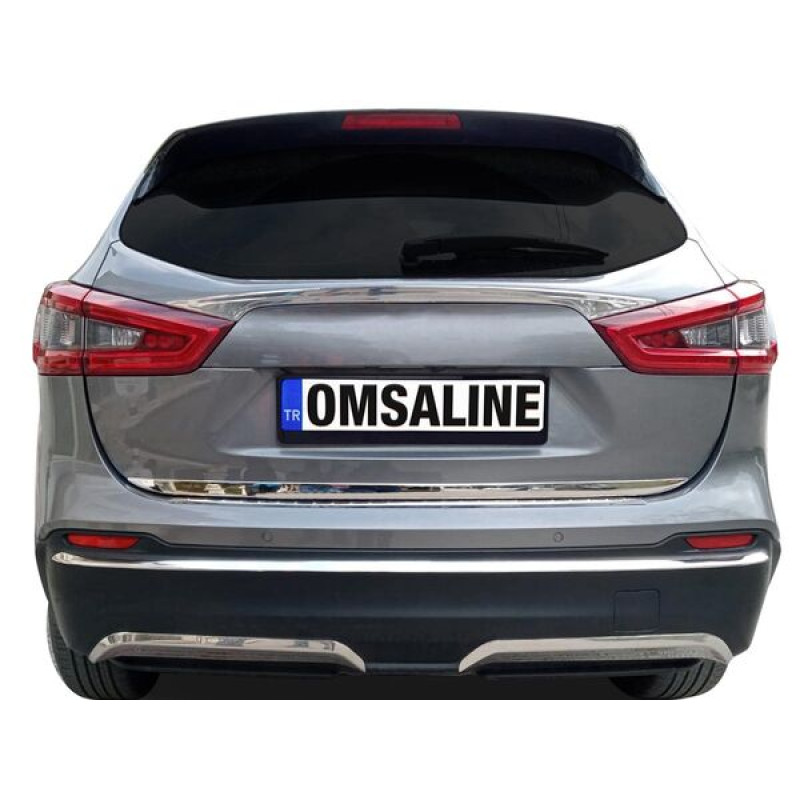 OMSA Nissan Qashqai Krom Arka Tampon Çıtası 2014 ve Sonrası