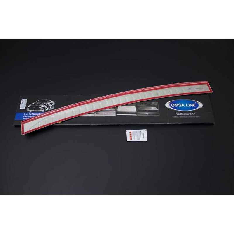 OMSA Nissan X-Trail Krom Arka Tampon Eşiği Taşlı 2014-2021 Arası