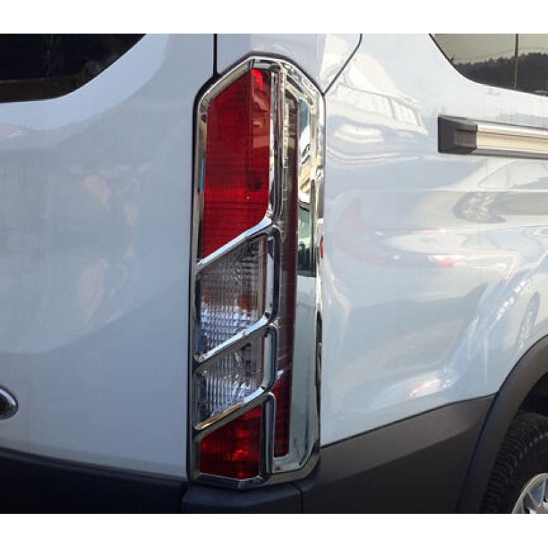 Omkar Ford Transit Krom Stop Çerçevesi 2 Parça ABS 2014 ve Sonrası