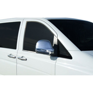 Omkar Mercedes Vito W639 ABS Krom Ayna Kapağı 2 Parça 2003-2010 Arası