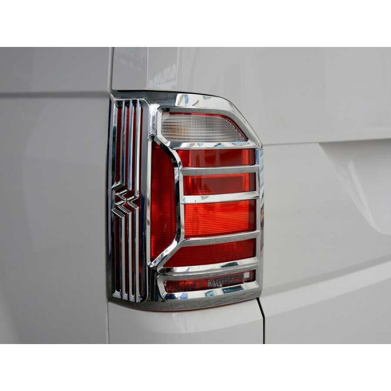 Omkar VW T6 Transporter Krom Stop Çerçevesi 2 Parça Abs 2015-2023 Arası