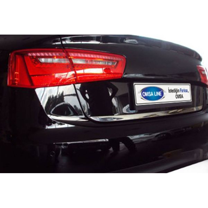 OMSA Audi A6 Sedan Krom Bagaj Alt Çıtası 2011-2015 Arası