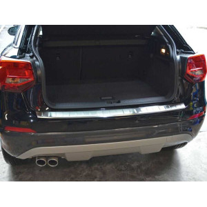 OMSA Audi Q2 Krom Arka Tampon Eşiği Taşlı 2016-2020 Arası