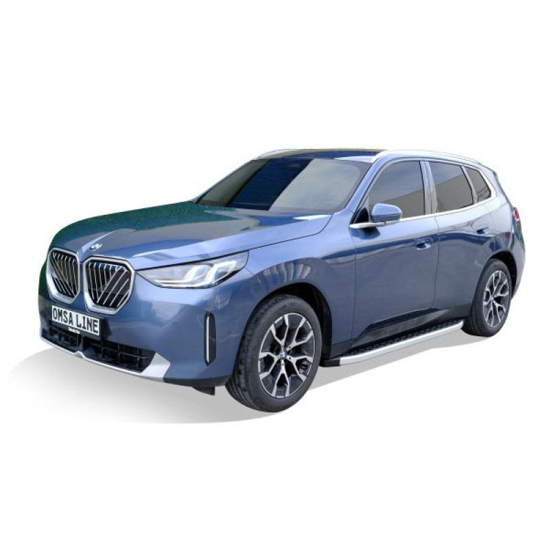 OMSA BMW X3 G48 Blackline Yan Basamak Alüminyum 2025 ve Sonrası