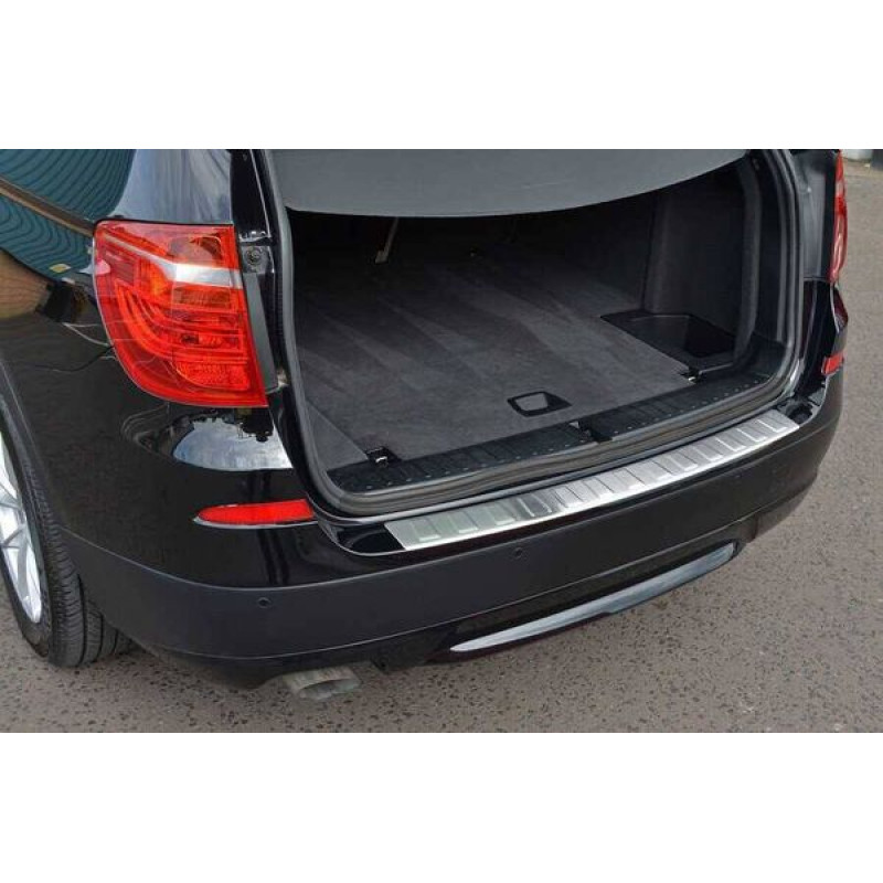 OMSA Bmw X3 Krom Arka Tampon Eşiği Taşlı 2010-2017 Arası