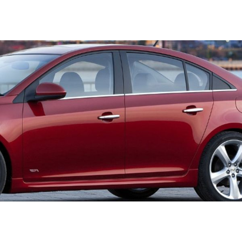 OMSA Chevrolet Cruze SD Krom Cam Alt Çıtası 6 Parça 2009-2016 Arası