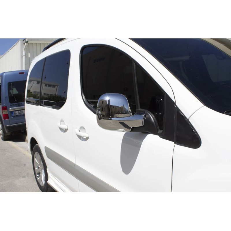 OMSA Citroen Berlingo 2 Krom Ayna Kapağı 2 Parça Abs 2012-2018 Arası MINI VAN
