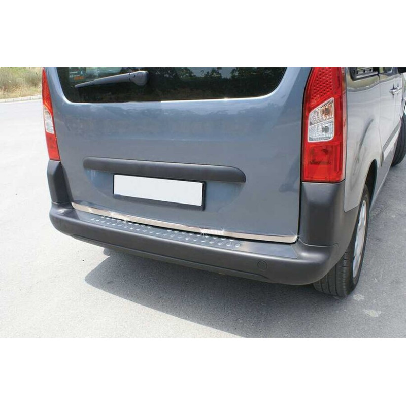 OMSA Citroen Berlingo 3 Krom Arka Tampon Difüzör Çıtası 2019 ve Sonrası
