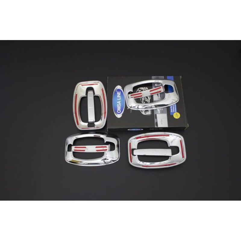 OMSA Citroen Jumper Krom Kapı Kolu 4 Kapı Set Abs 2006-2024 Arası