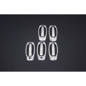 OMSA Citroen Nemo Krom Kapı Kolu Çerçevesi 5 Kapı 10 Parça 2007-2016 Arası