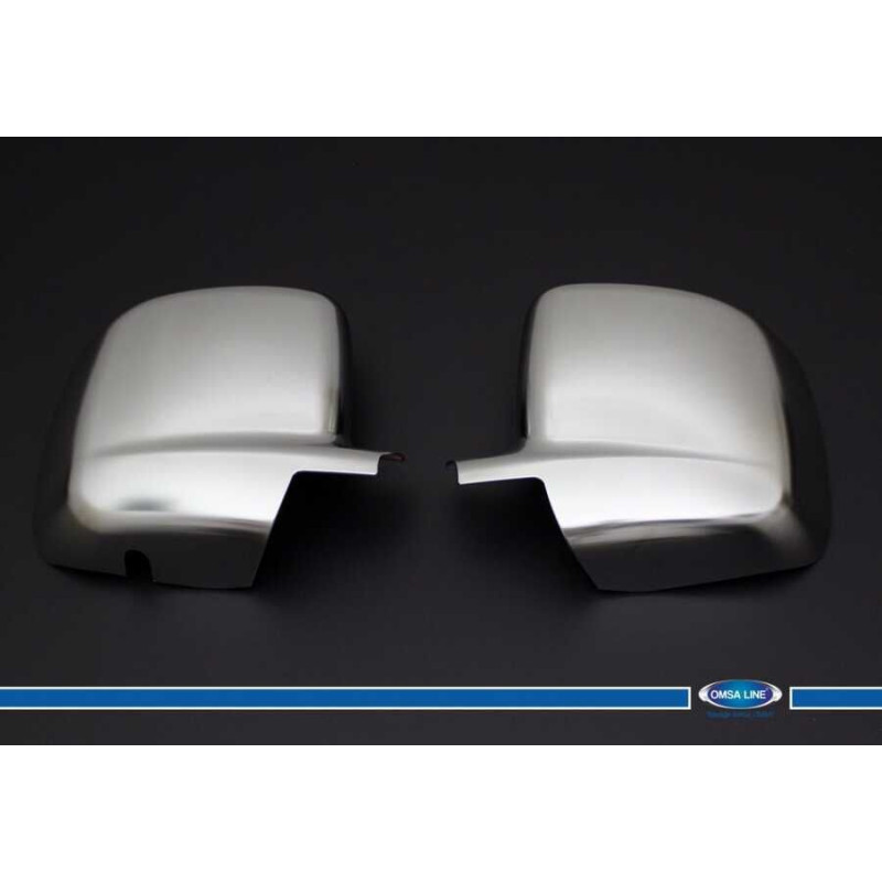OMSA Citroen Nemo Saten Krom Ayna Kapağı 2 Parça Abs 2007-2016 Arası