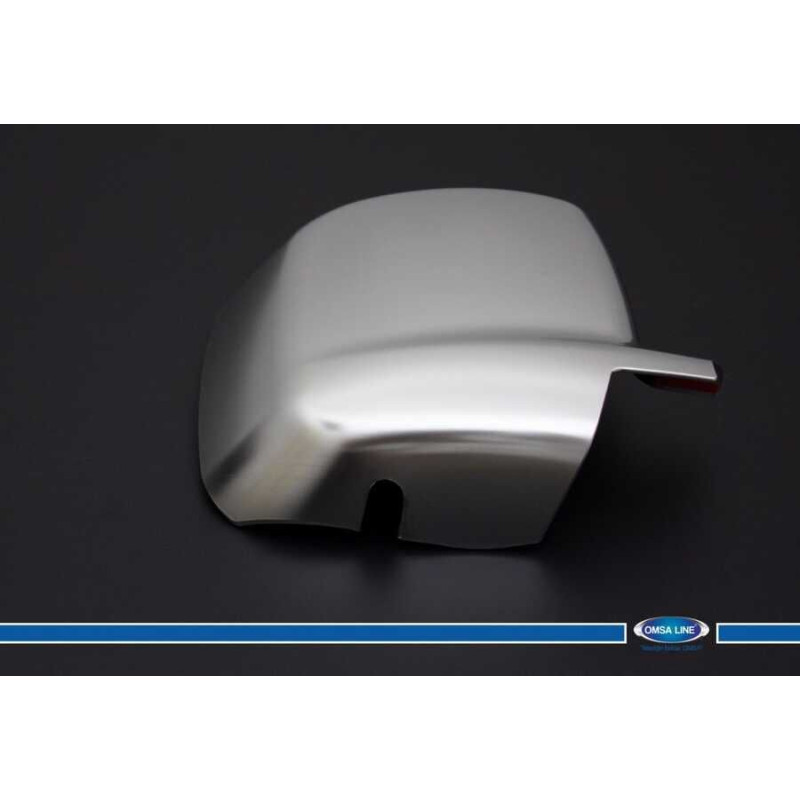 OMSA Citroen Nemo Saten Krom Ayna Kapağı 2 Parça Abs 2007-2016 Arası