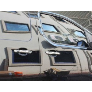 OMSA Citroen Space Tourer Krom Kapı Kolu 5 Kapı Çift Delikli Çift Sürgü 2024 ve Sonrası