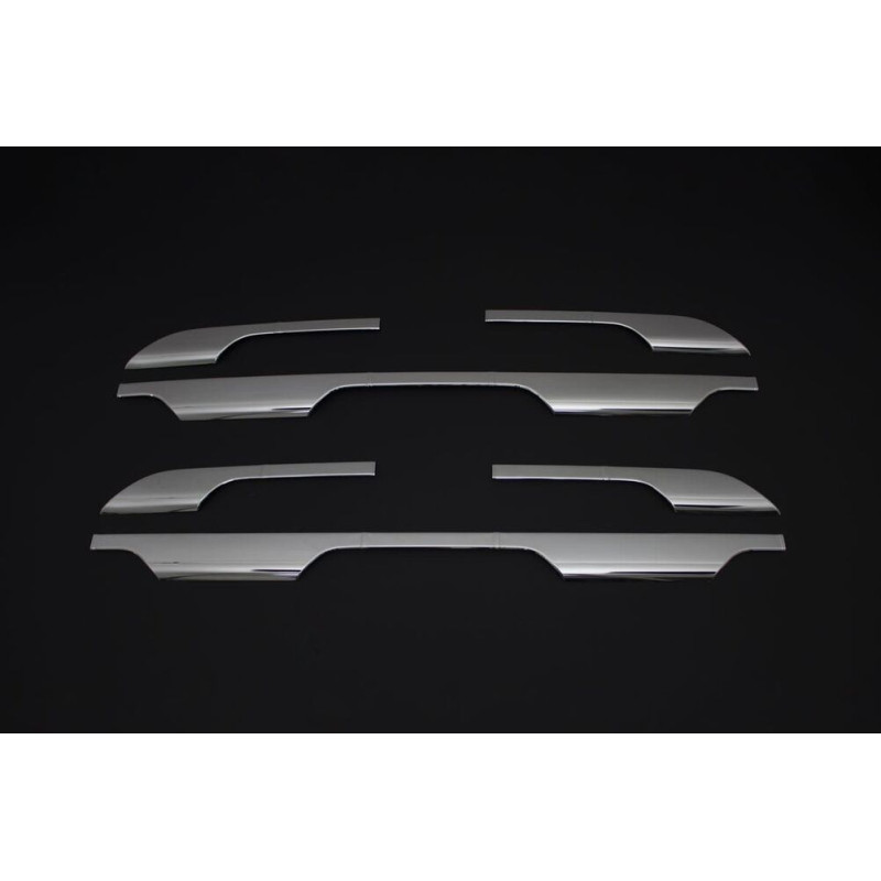 OMSA Dacia Duster Krom Yan Marşpiyel Üstü Çıta 6 Parça 2018-2024 Arası