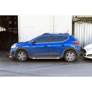 OMSA Dacia Sandero Stepway Krom Cam Çerçevesi 14 Parça 2021 ve Sonrası