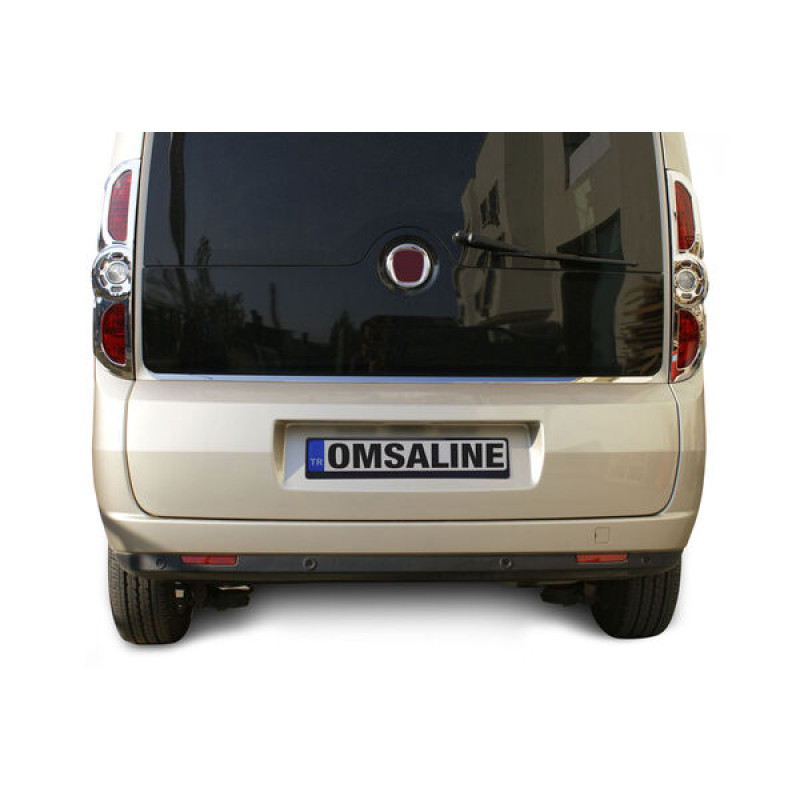 OMSA Fiat Doblo 2 Krom Bagaj Camı Alt Çıtası 2010-2021 Arası