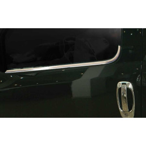 OMSA Fiat Doblo Krom Cam Alt Çıtası 4 Parça 2010-2021 Arası