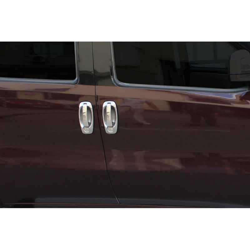 OMSA Fiat Doblo Krom Kapı Kolu 4 Kapı 8 Parça Set 2010-2021 Arası
