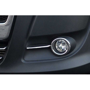 OMSA Fiat Doblo Krom Sis Farı Çerçevesi 4 Parça 2010-2014 Arası