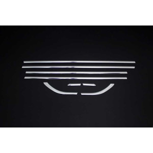 OMSA Ford Mondeo 5 Sedan Krom Cam Alt Çıtası 8 Parça 2015-2022 Arası