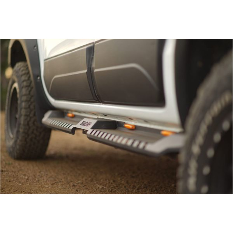 OMSA Ford Ranger Dakar Yan Basamak Siyah V2 Ledli 2011-2022 Arası