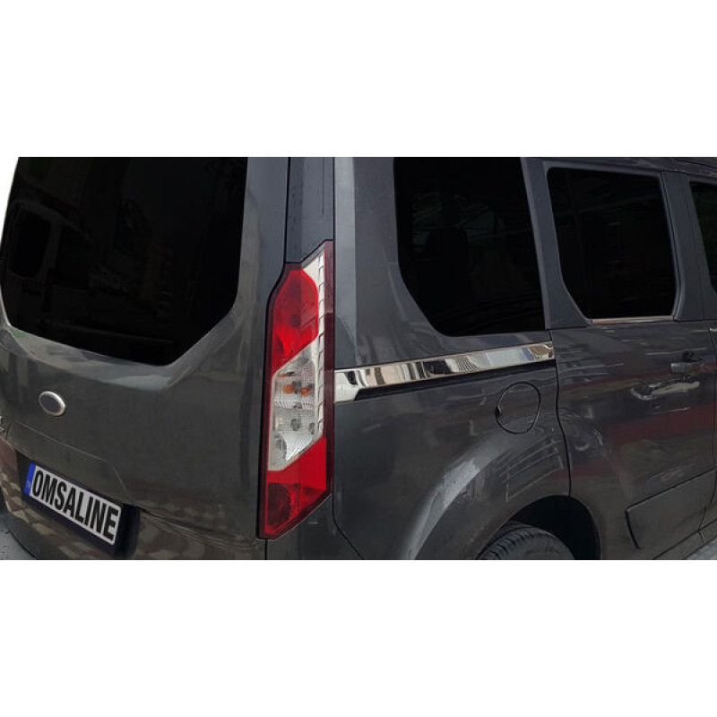 OMSA Ford Tourneo Connect Krom Sürgülü Kapı Çıtası 2 Parça 2014-2021 Arası