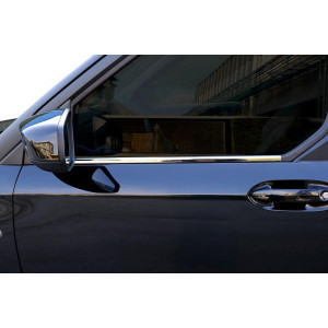 OMSA Ford Tourneo Courier Krom Cam Çıtası 4 Parça 2024 ve Sonrası